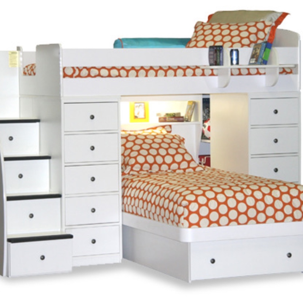 Burg Space saver bunk bed (twin over twin)